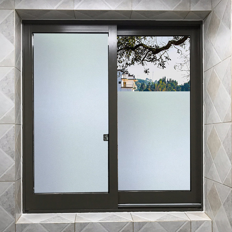 静电磨砂玻璃贴膜透光不透明窗户玻璃贴纸卫生间厨房防走光玻璃纸