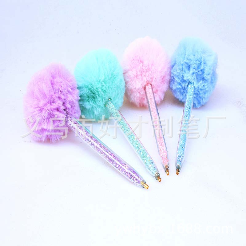 Diamond Painting Tools Spot Drill Pen Cross Stitch Spot Drill Tool Nail Art Sticking Drill Pen Big Hair Ball Diamond Painting Spot Drill Pen