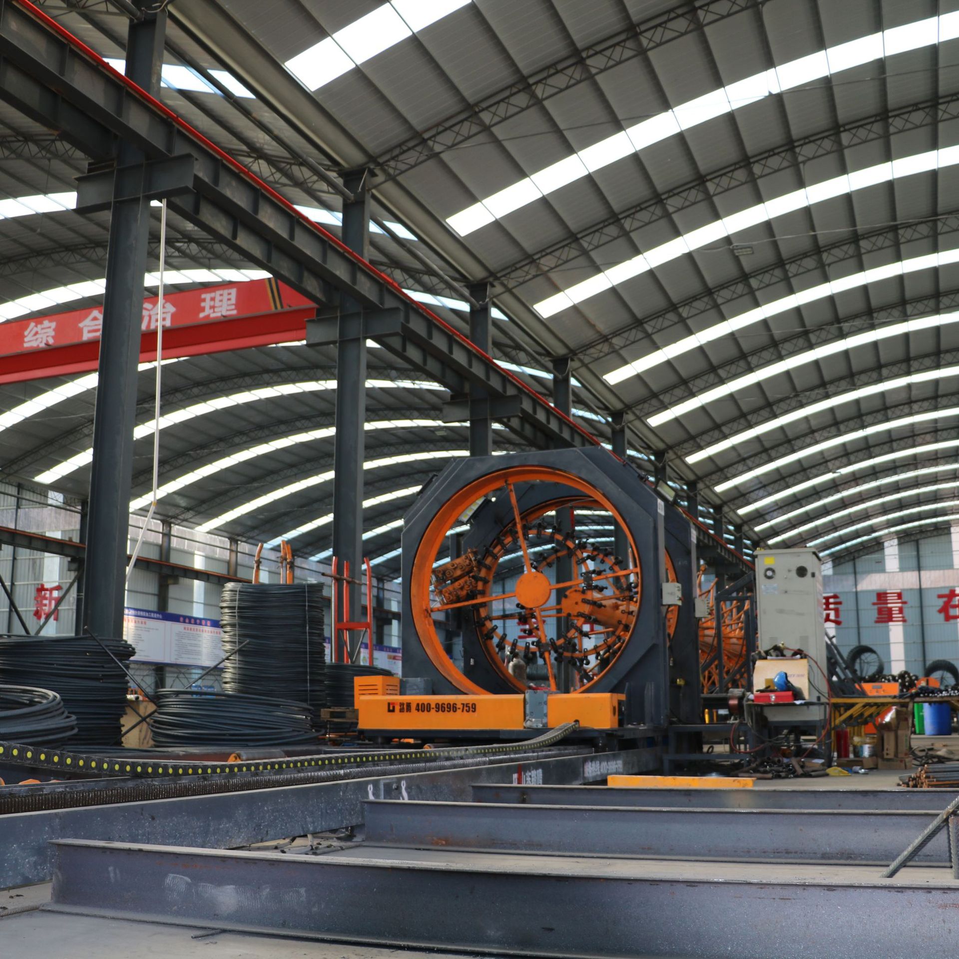 钢筋笼制作机器 钢筋笼成产机器 钢筋笼滚焊机价格 厂家