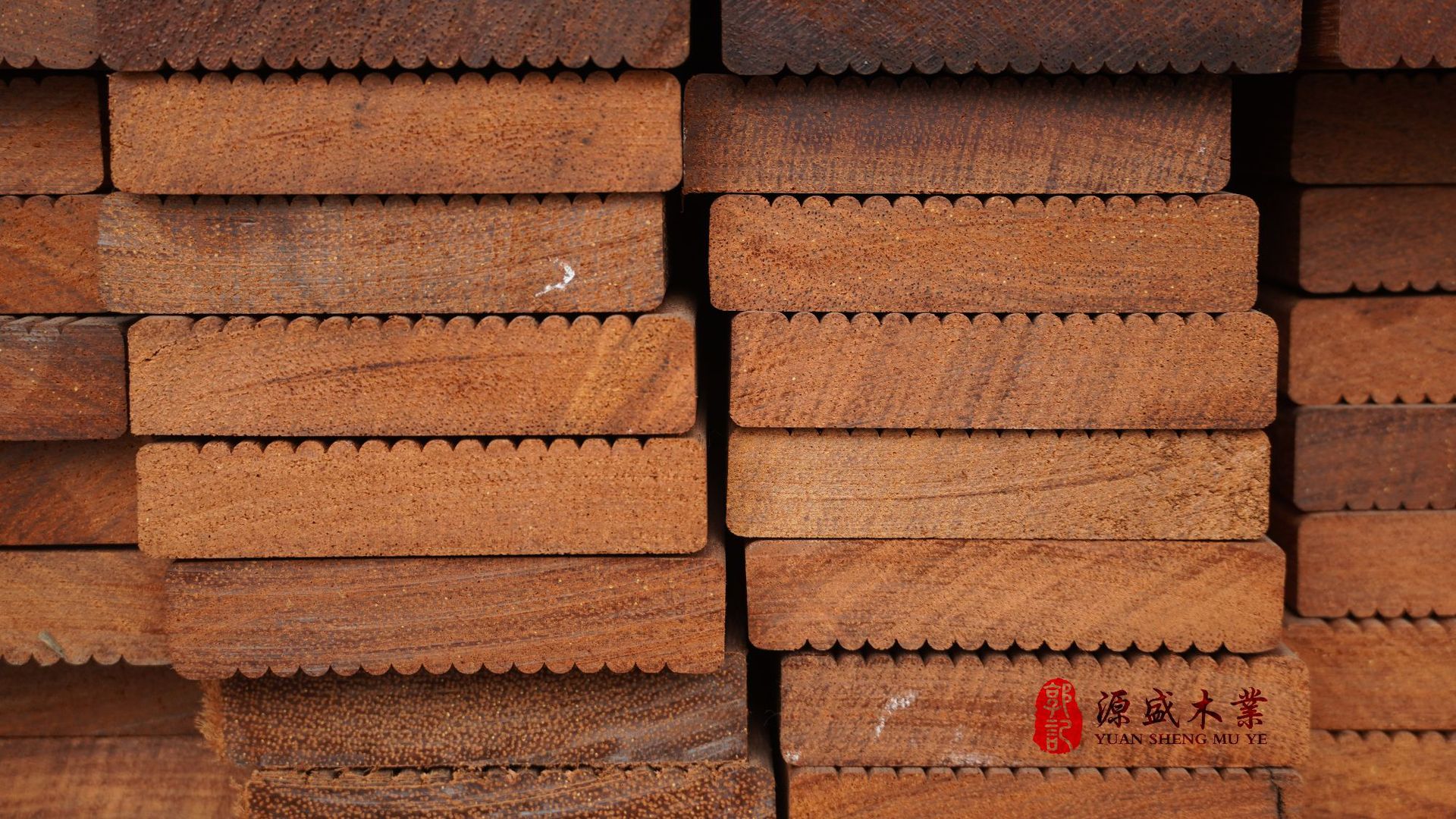 批发印尼菠萝格木板印茄木户外园林实木景观定制kwi定制防腐木-阿里巴