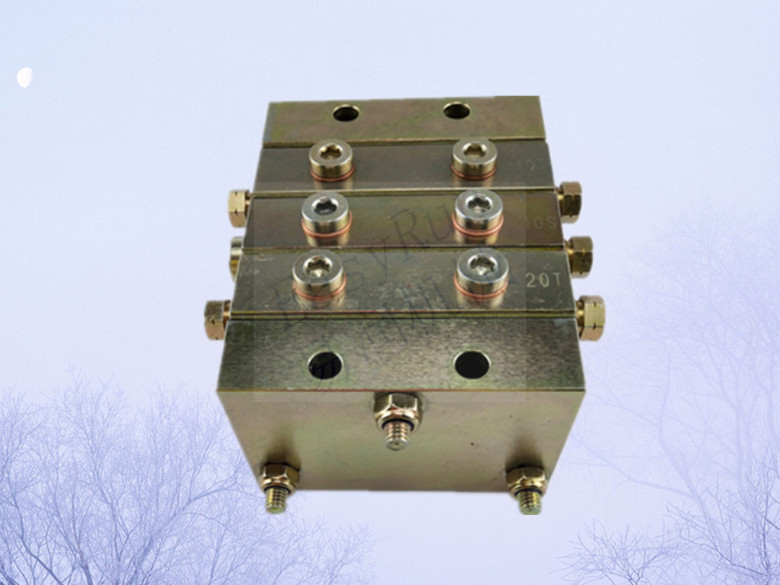 定量分配器35t分油器干油油脂定量分配器重载工况分配器一分14出