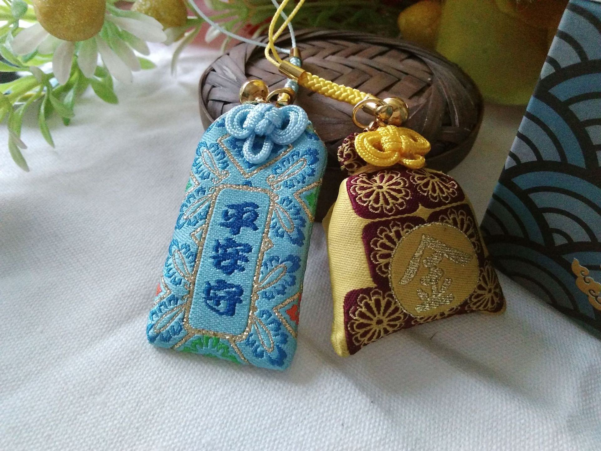 日本学业健康恋爱结缘财运御守 日式浅草寺祈福袋 小赠品挂件厂家