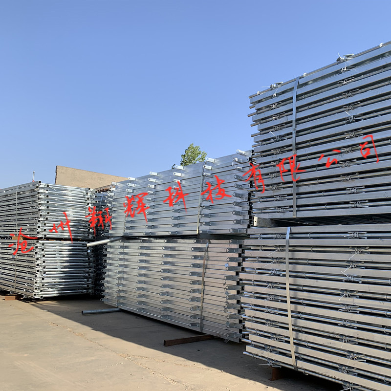 畜牧养殖场设备 定位栏牛场用牛颈枷 牛卧栏 整体热浸锌犊牛栏