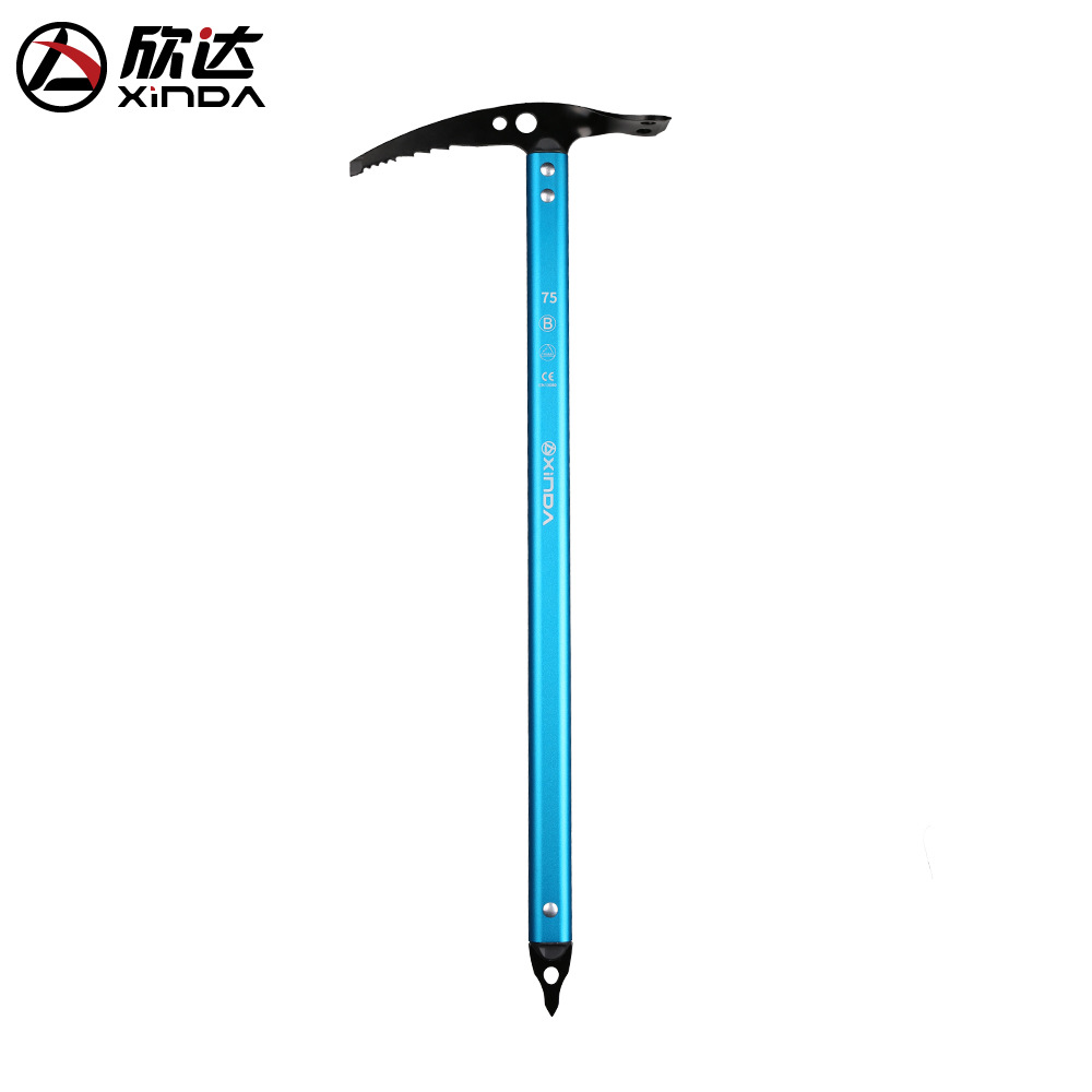 欣达户外登山镐攀冰斧攀岩冰镐冰斧攀冰器材冰锤行走镐ce认证