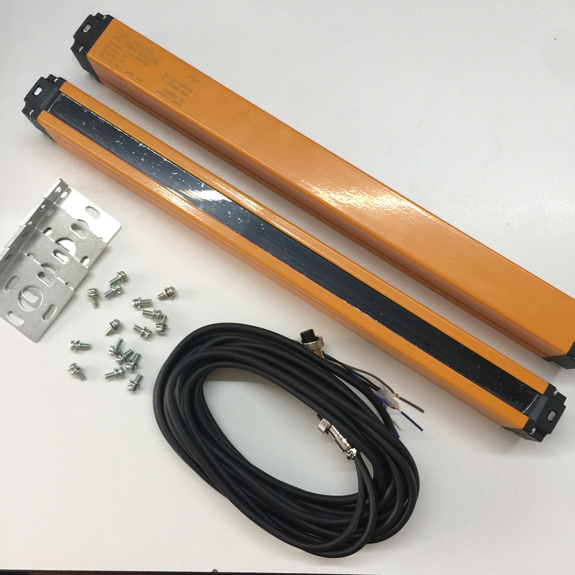 光幕传感器安全光栅保护高300mm本体高380光轴20pnp常开