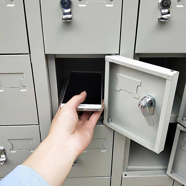 东莞40门铁皮手机柜车间员工手机管理柜部队手机保管柜价格优惠