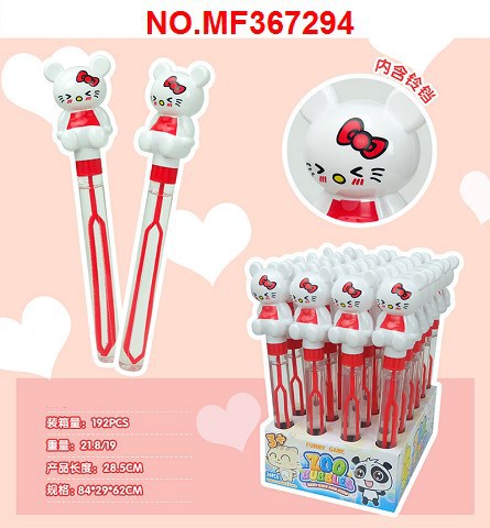 卡通铃铛猫泡泡棒24pcs/展示盒庄 mf367294