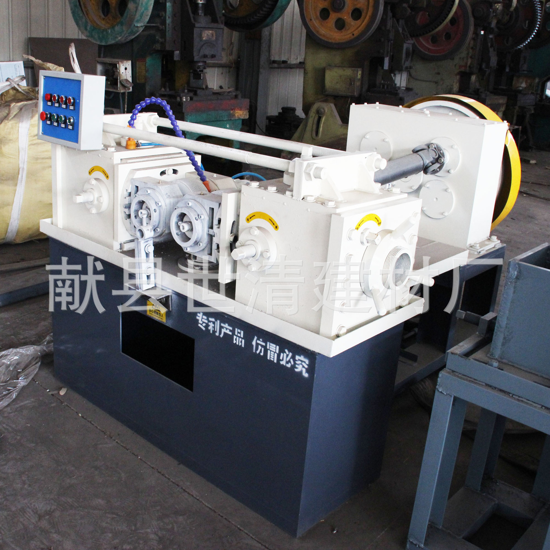 万能丝杠机 滚牙机穿墙螺杆建穿墙 新型螺杆加工丝杠机