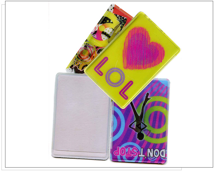 3d变图胶印烫印软胶贴 pvc/tpu光栅平面印刷 定制软标