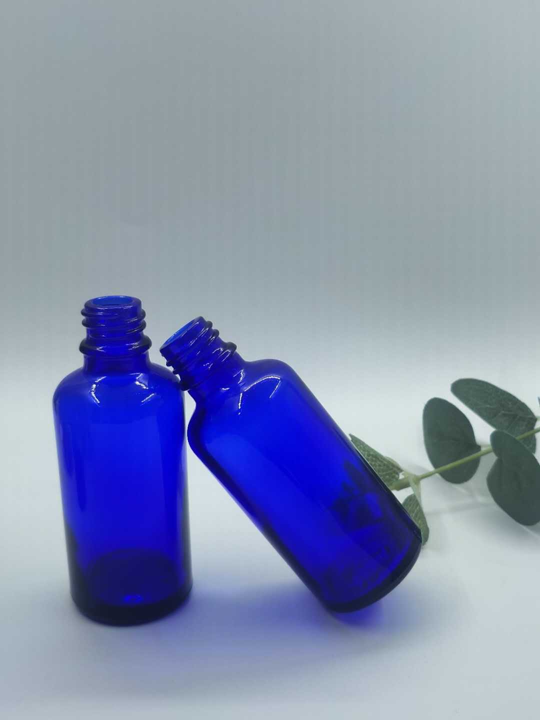 30毫升蓝色精油玻璃瓶药用食品用级别瓶免清洗免消毒环保安全放心