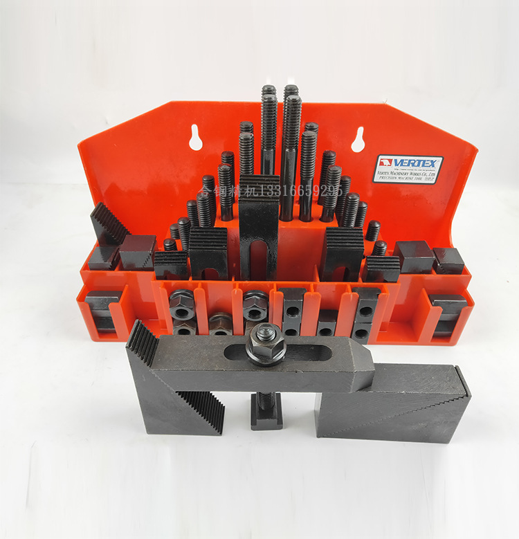 台湾vertex鹰牌万能夹具组码铁套装组合压板ck-08/10/12/14/16/18