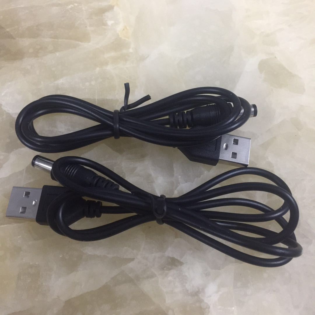 5电源线 直流圆头适配器线dc5.5*2.1充电线