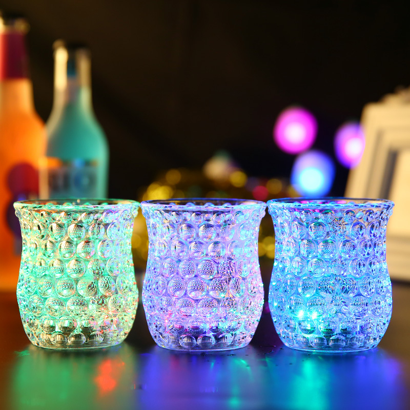 Colorful Colorful Induction Luminous Cup Drink Wine Glass Cola Beer Fashion Bar Diba Party Supplies