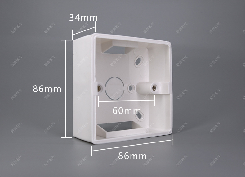 货号         110型明装底盒pvc款       规格         86*110