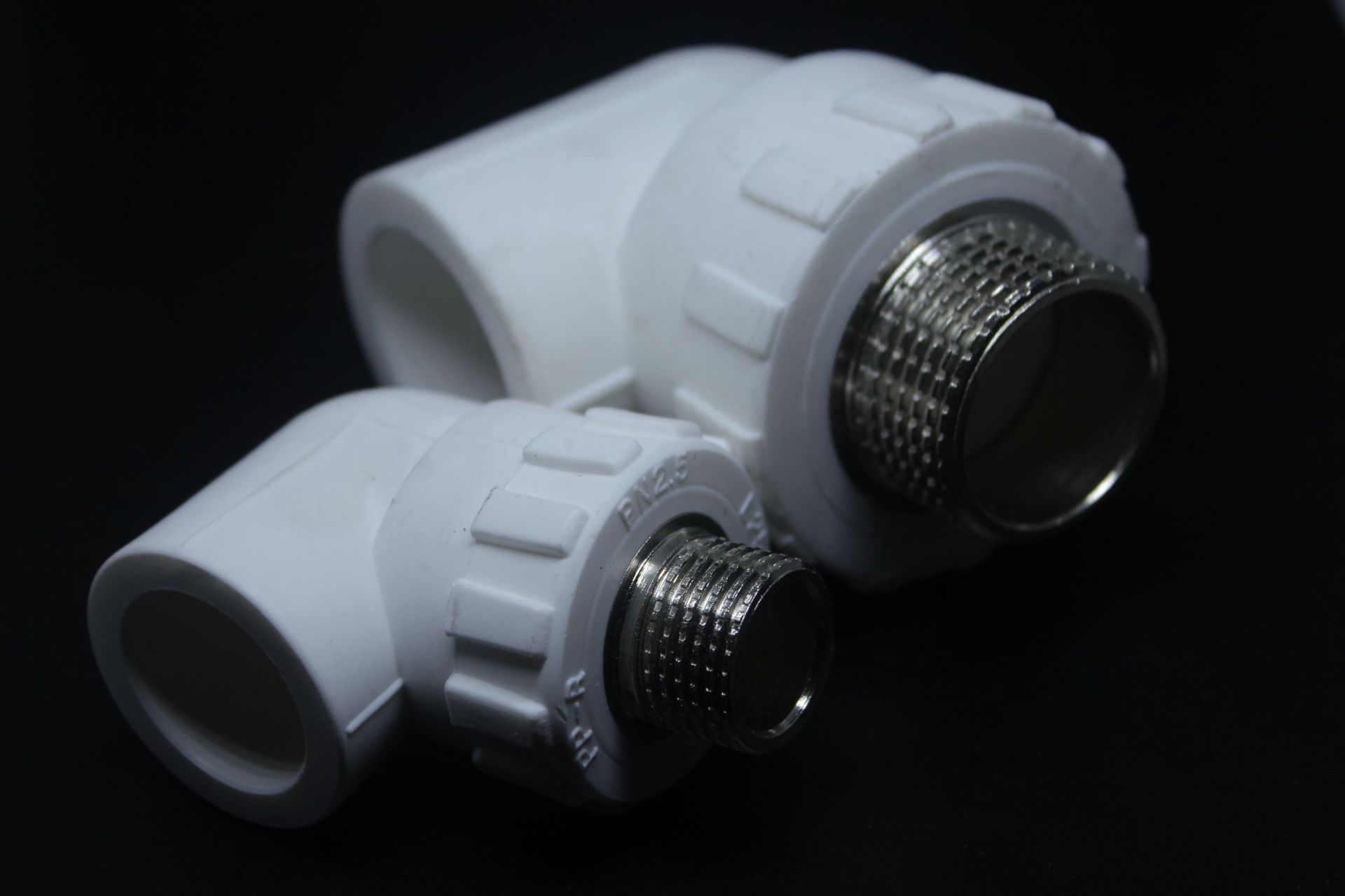 厂家ppr外丝弯头热熔配件 外丝铜配件