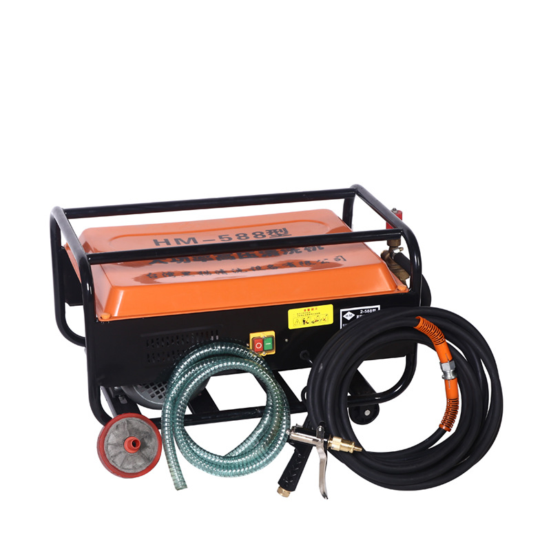 大功率工业级高压清洗机4s店电动洗车机全铜点击高压水流清洗机