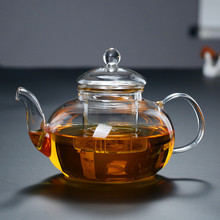 加厚耐热玻璃茶壶高硼硅玻璃材质花茶壶果茶壶玻璃内胆壶茶具批发