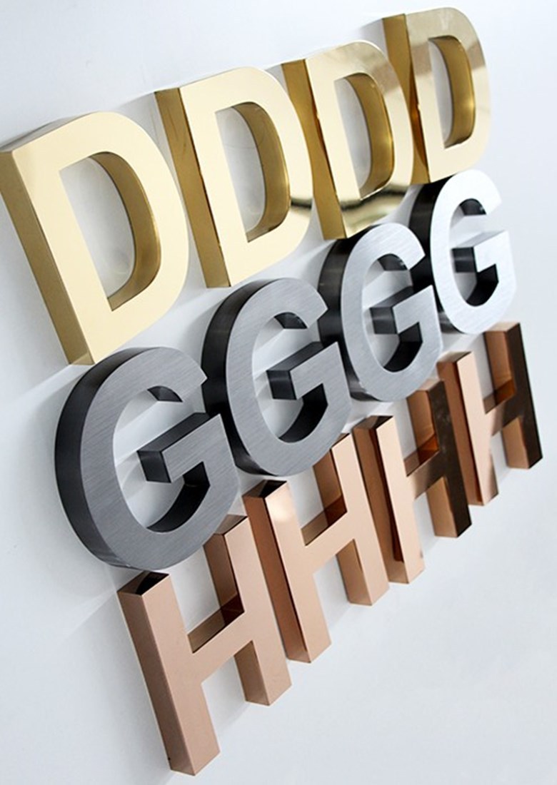 厂家定制 pvc雪弗广告字pvc字广告牌门头招牌 企业形象墙制作厂家