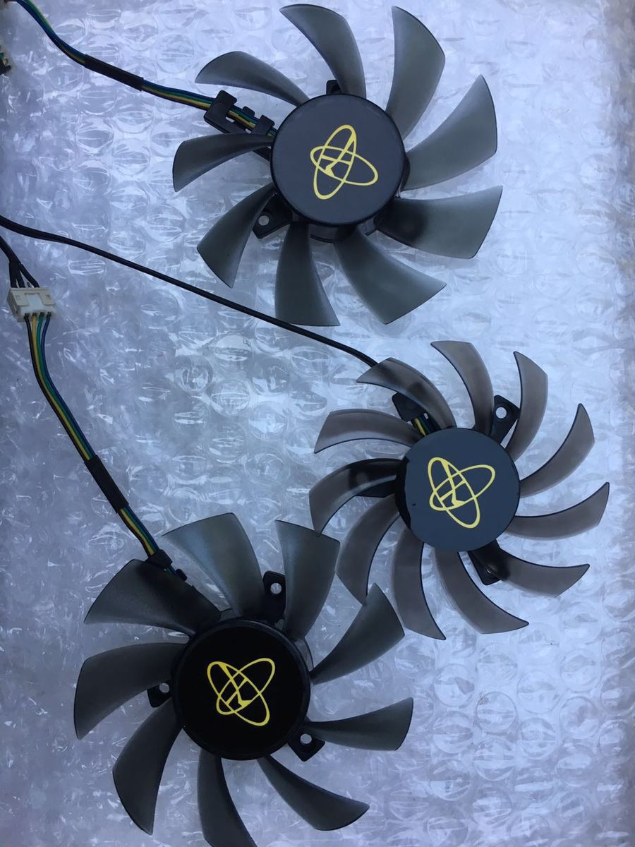 蓝宝石毒药 黑钻r9 270x280x290x370x380x390x显卡散热三风扇