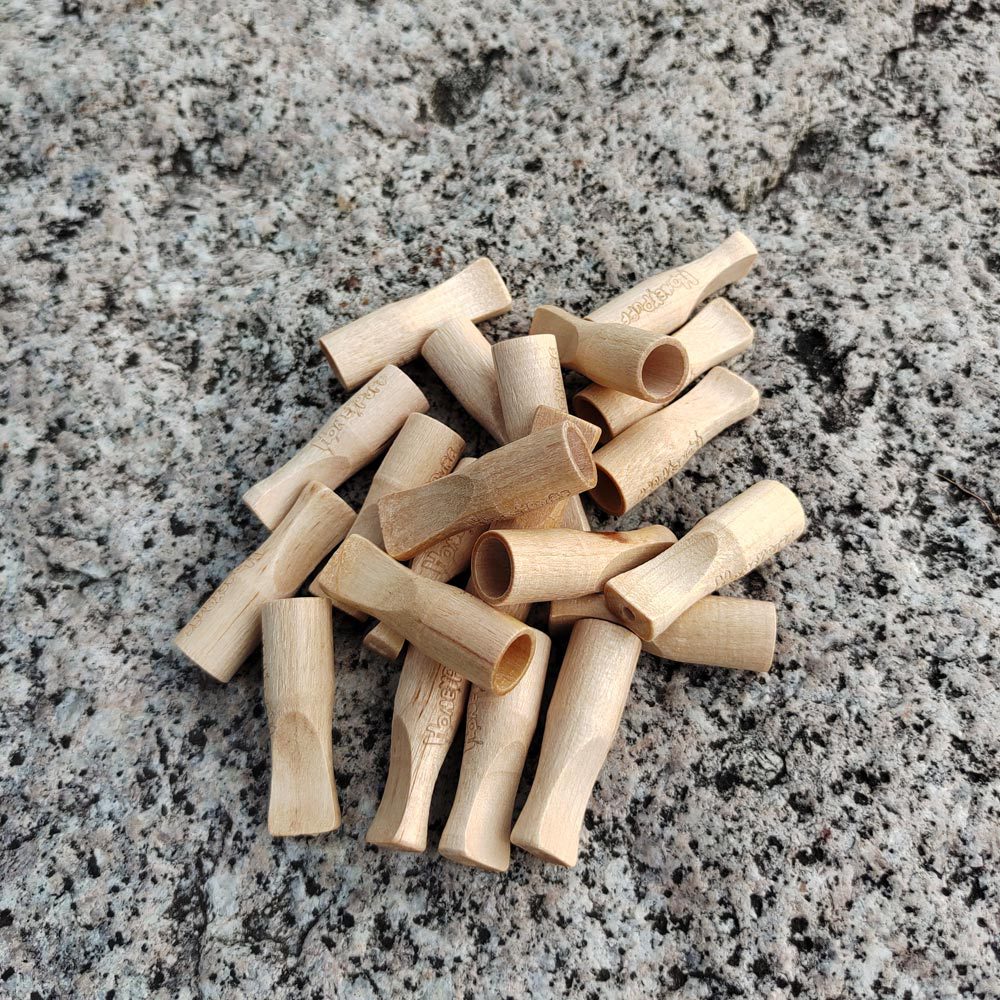 honeypuff 罐装木质口味烟嘴 60粒装食用木材吸嘴 跨境热销