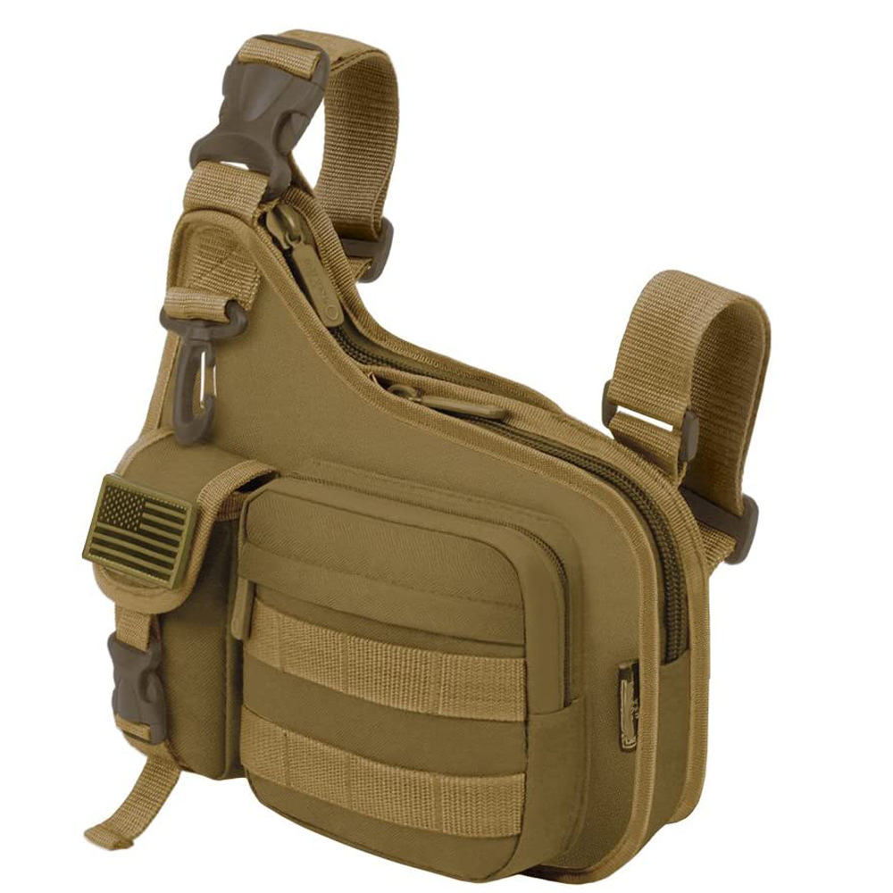 爱联工厂定制单肩战术枪包 防水户外军迷战术男女射击枪包