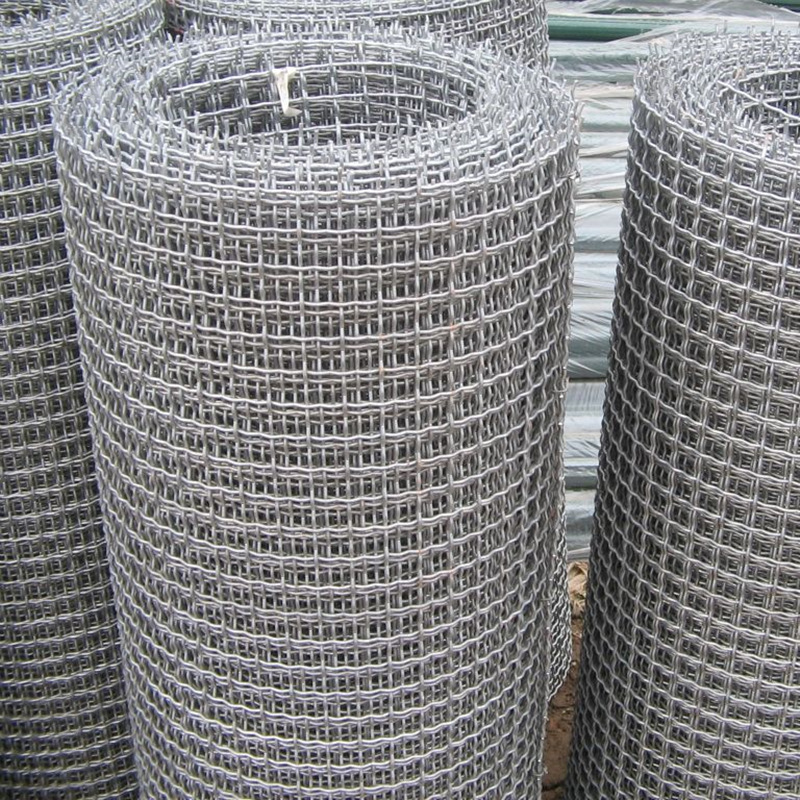 平纹编织轧花钢丝网矿筛网厂家铁矿石振动筛网锰钢焊接网金属筛网