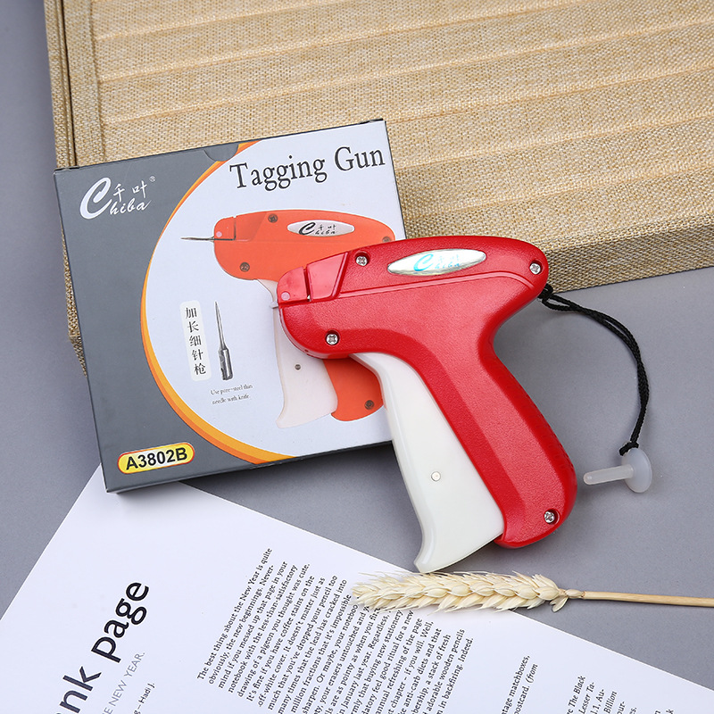 厂家供应千叶牌粗吊牌枪a3802b专业打标枪粗针枪服装辅料枪打吊牌