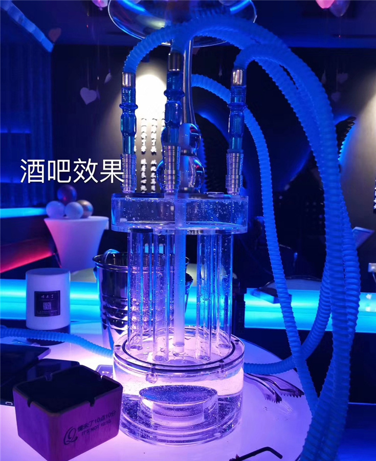 水烟全套酒吧ktv水烟全套阿拉伯水烟夜场大烟雾过滤水烟斗烟筒