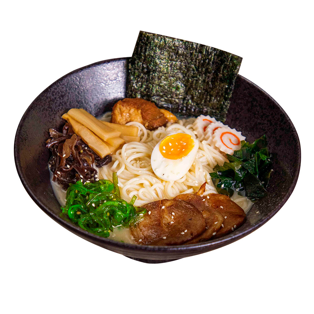 日式猪软骨乌冬面拉面配菜料叉烧肉日本料理拉面食材500g加热即食