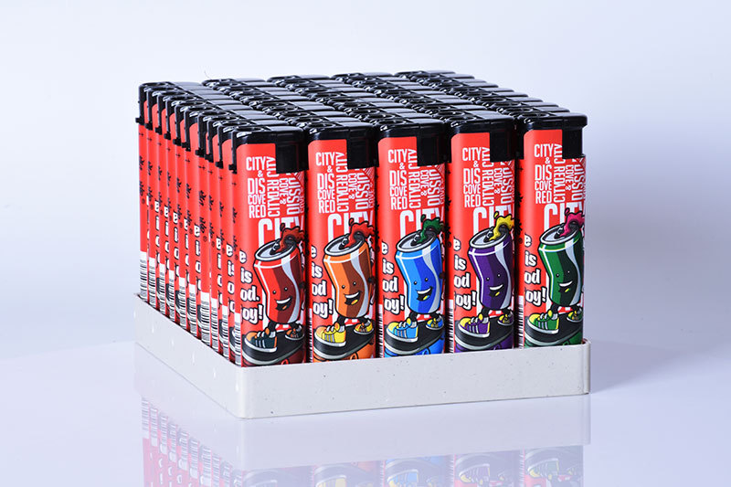 邵东凯牌168小圆防风打火机一次性塑料打火机包纸防风机批发