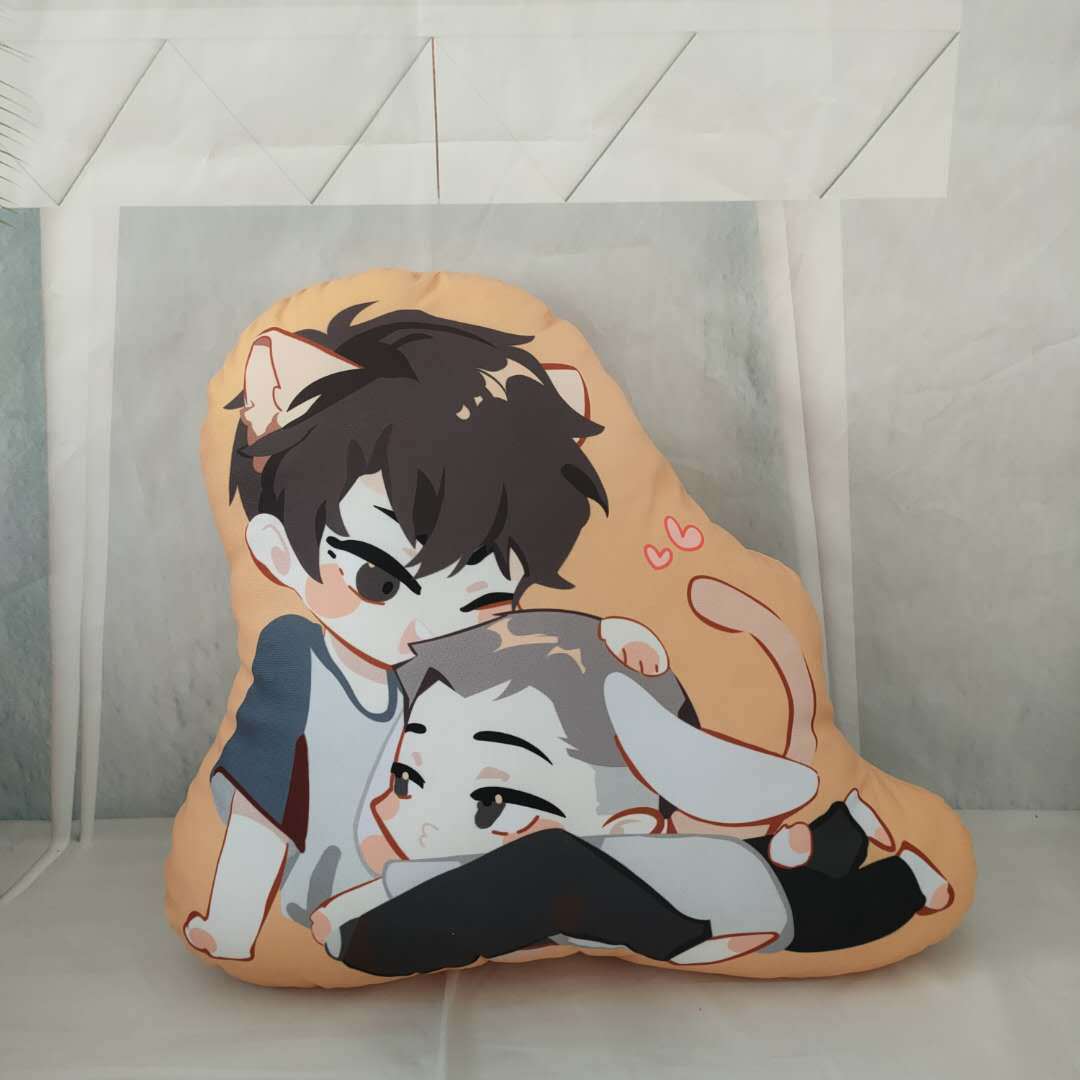 动漫现货撒野抱枕蒋丞q版靠垫顾飞沙发垫午睡垫钥匙扣来图定制