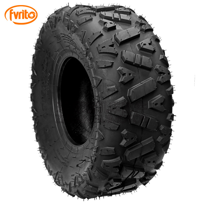 四轮摩托车atv沙滩车配件19x7-8寸大公牛草坪车巡逻农用车外轮胎