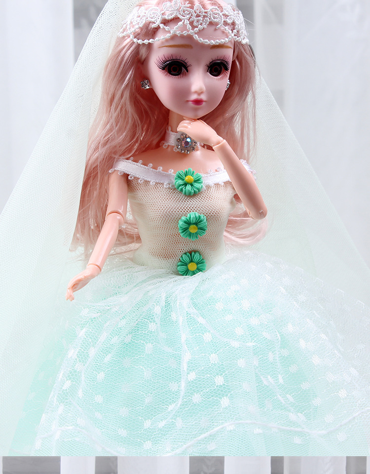 创意招生礼品恒潮迷糊芭比洋娃娃50cm大搪胶儿童女孩礼物摆件批发