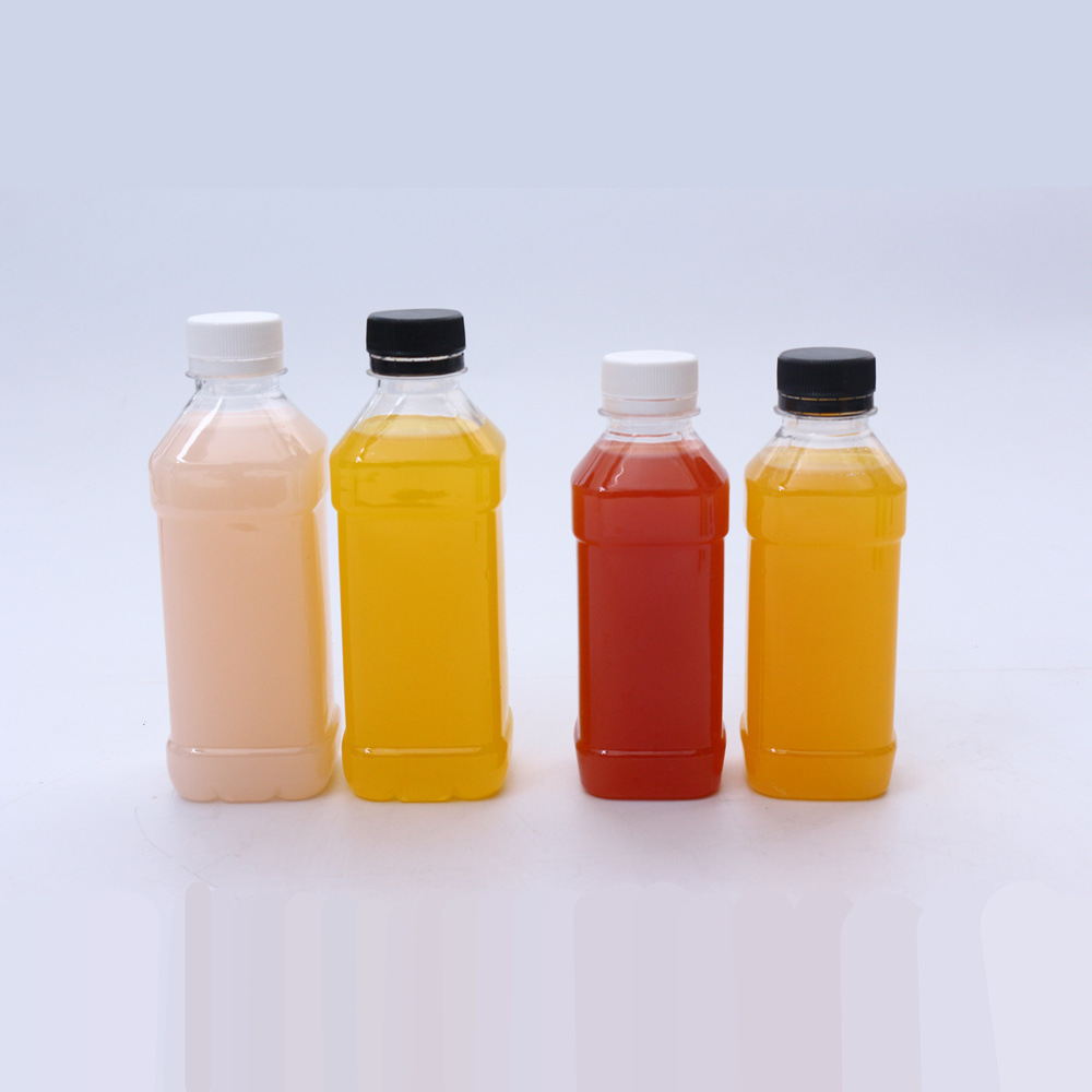 82个/箱食品级250ml透明pet塑料瓶一次性小口圆果汁饮料瓶酸奶瓶