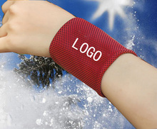 1腕 降温冷感运动毛巾成人冰凉 擦汗健身吸汗便携冰手腕订制LOGO