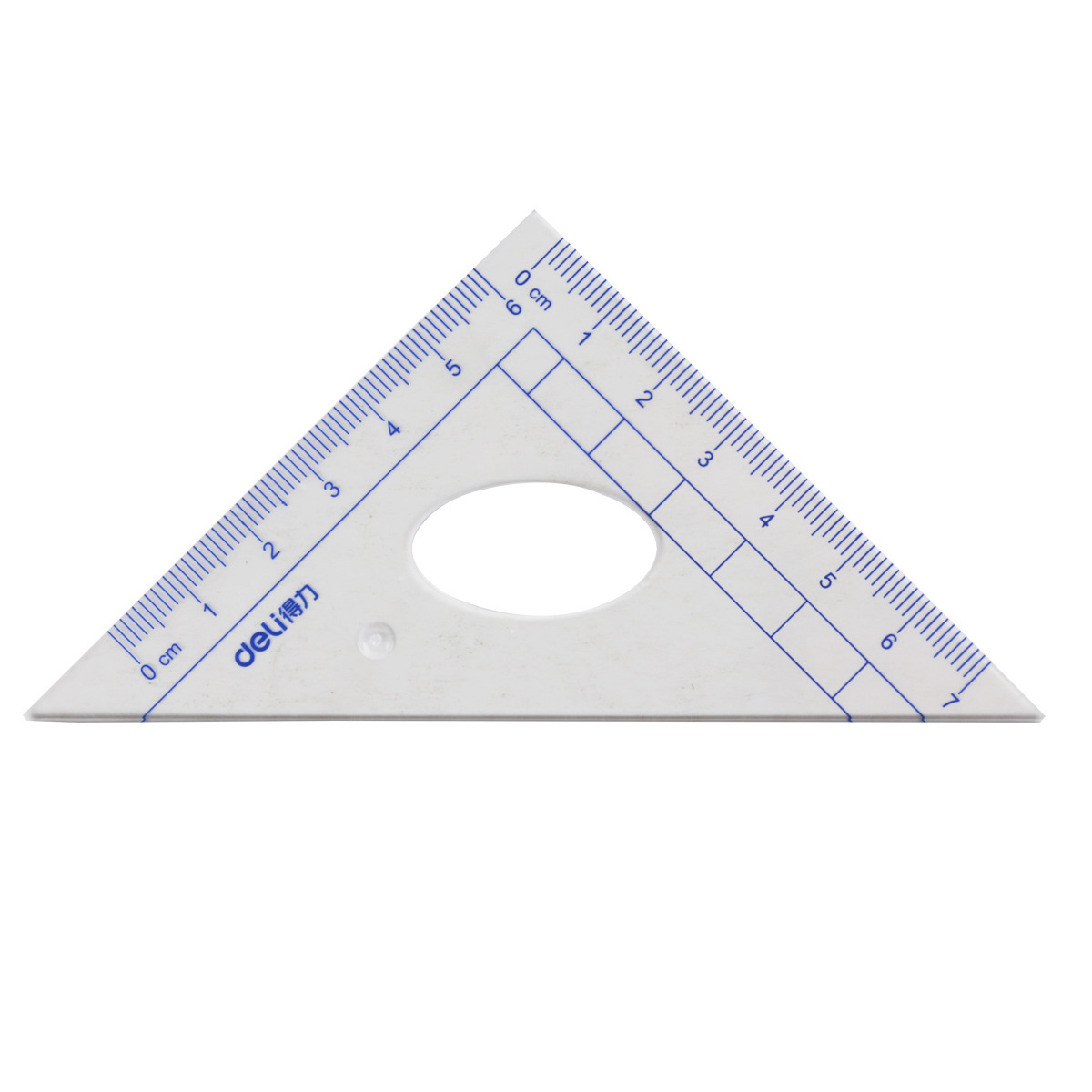 学生用品9597尺子套装学生15cm透明直尺三角板量角器多功能教学尺