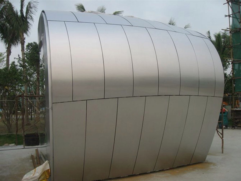 双曲铝单板 艺术造型铝板 氟碳弧形 双曲面铝单板 定制 厂家直销