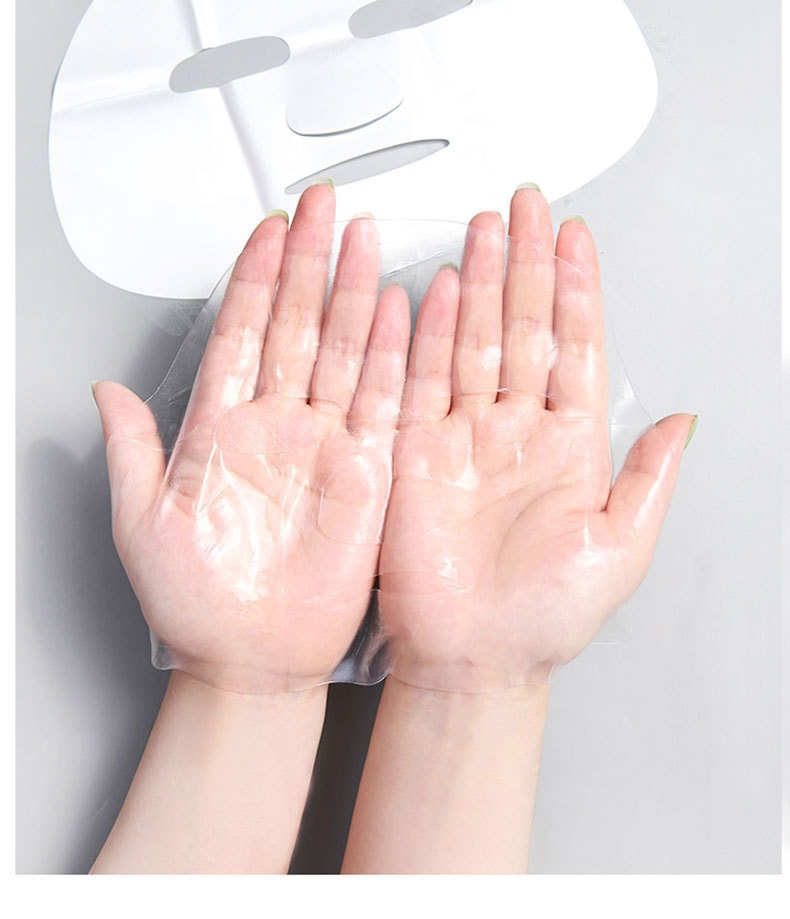 魔晶面膜蚕丝蛋白干膜提亮肤色吸油抗皱胶原蛋白面膜淡化细纹oem