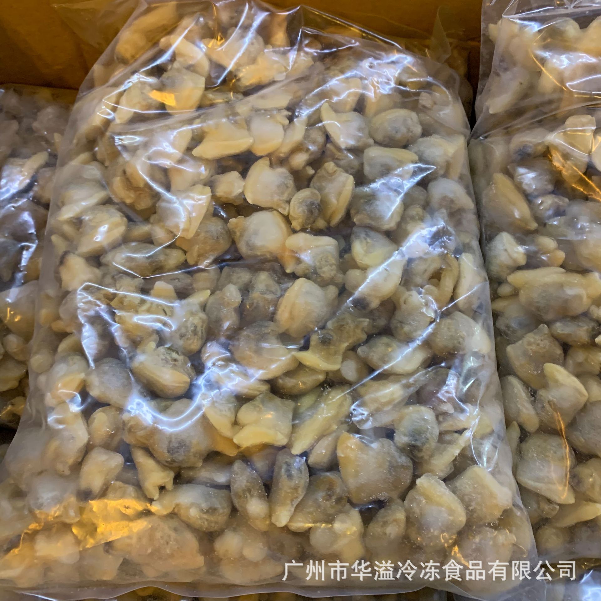 冷冻花甲肉 蛤蜊肉 20斤/箱 广州批发小海鲜花甲肉冷冻花蛤蛤蜊肉