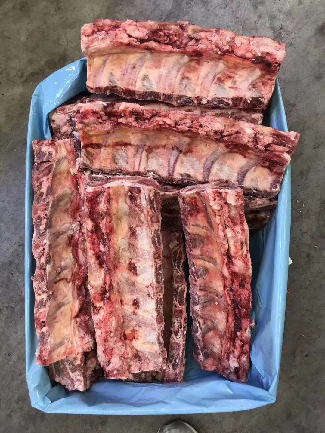 澳洲154厂牛脊骨冷冻牛骨头牛椎骨带肉牛骨整件出售 抄码量大从优