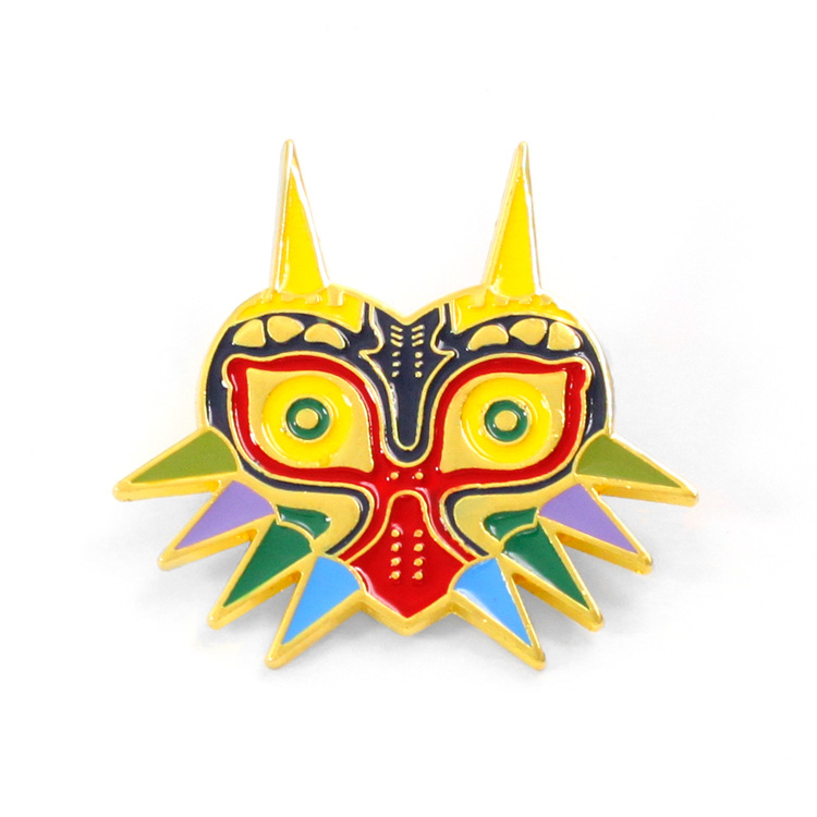 卡通周边塞尔达传说之下zelda梅祖拉魔吉拉面具徽章动漫胸针