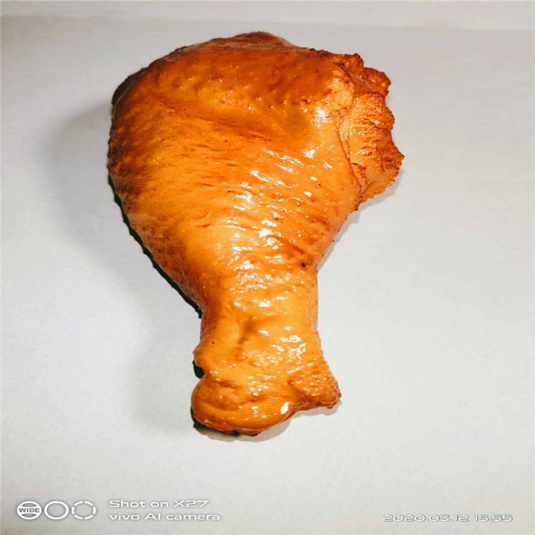 制作工艺仿生材料来源人造类别摆件产品编号大鸡腿模型品牌红叶美工艺