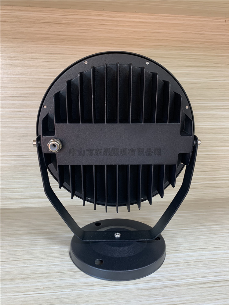 刀片款投光灯外壳套件 led射树灯地插灯外壳 厂家直销圆形投光灯