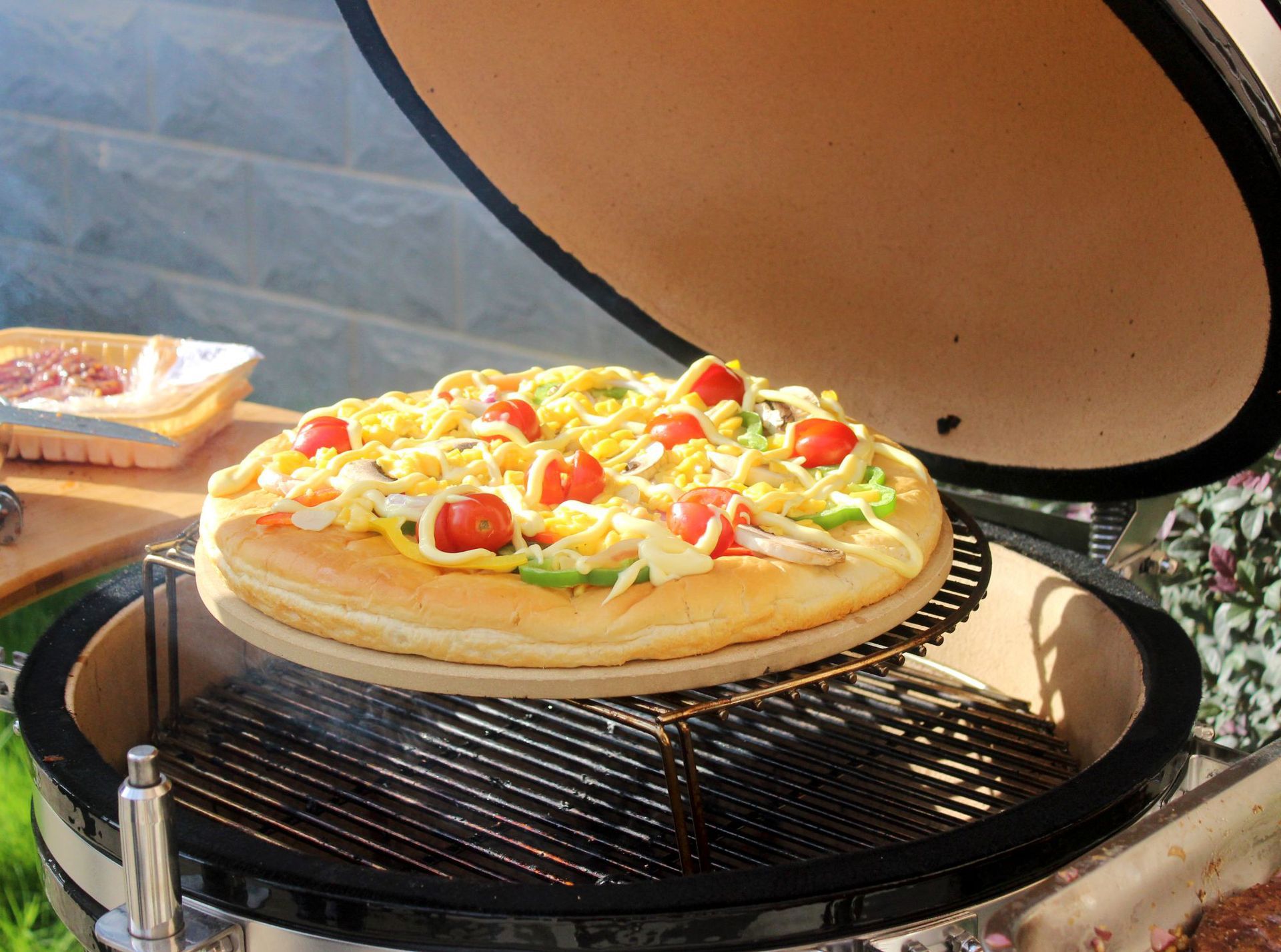 15寸堇青石披萨盘多尺寸可选烤披萨披萨石批萨盘披萨板