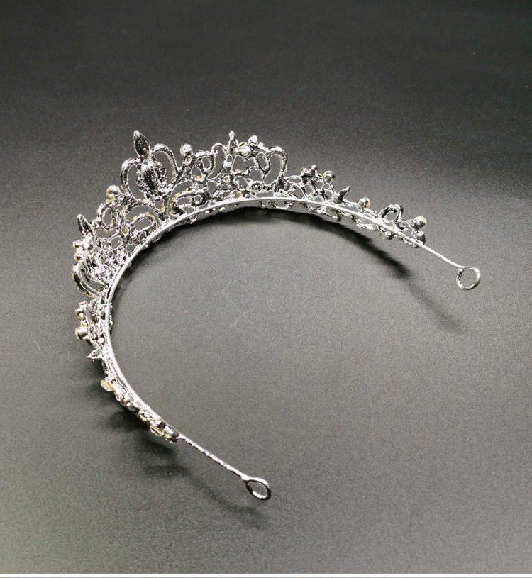 cq新娘皇冠欧美复古水大王冠头饰发饰配饰饰品皇冠跨境热款批发