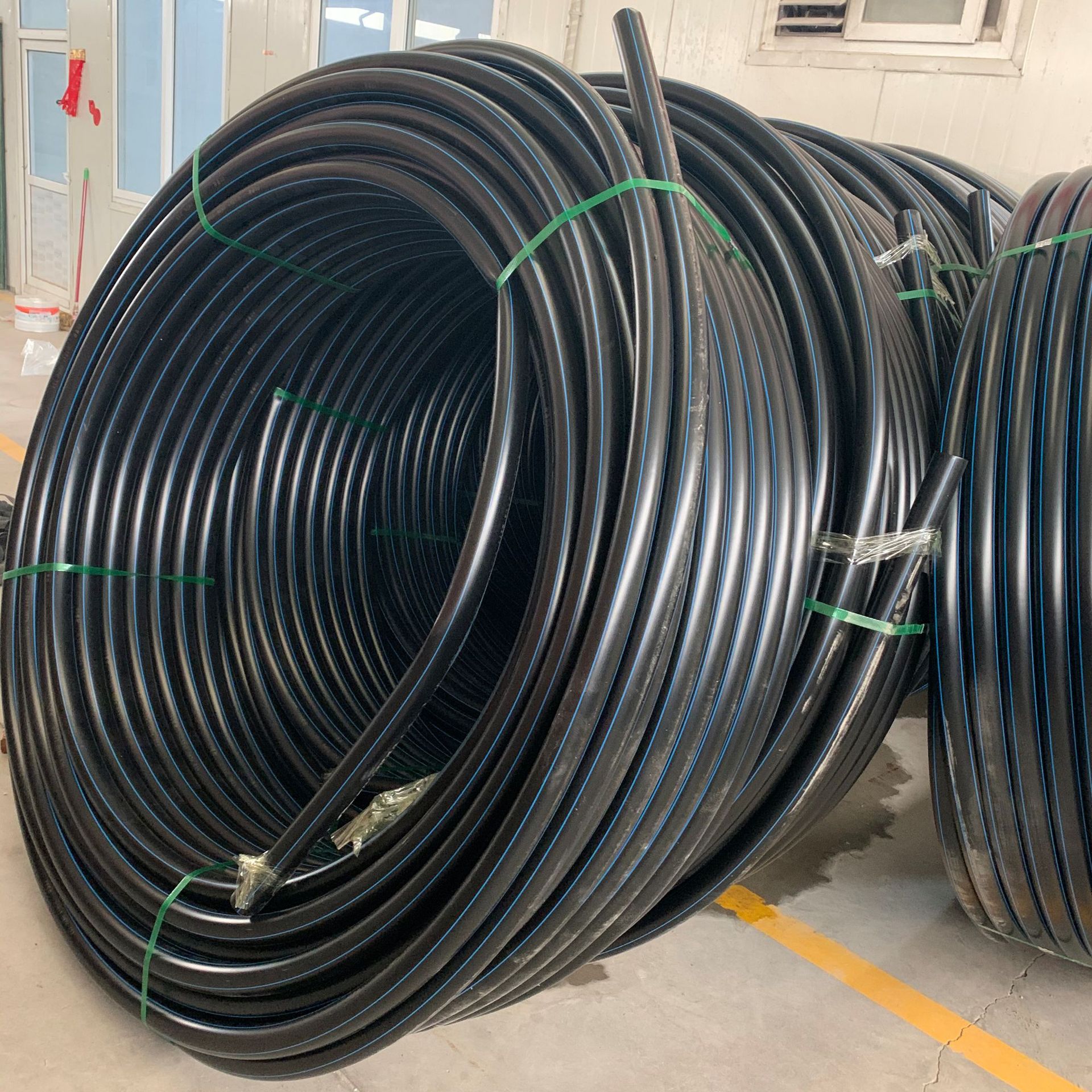 现货供应50pe穿线管直供50pe电力顶管pe盘管200米电线护套管