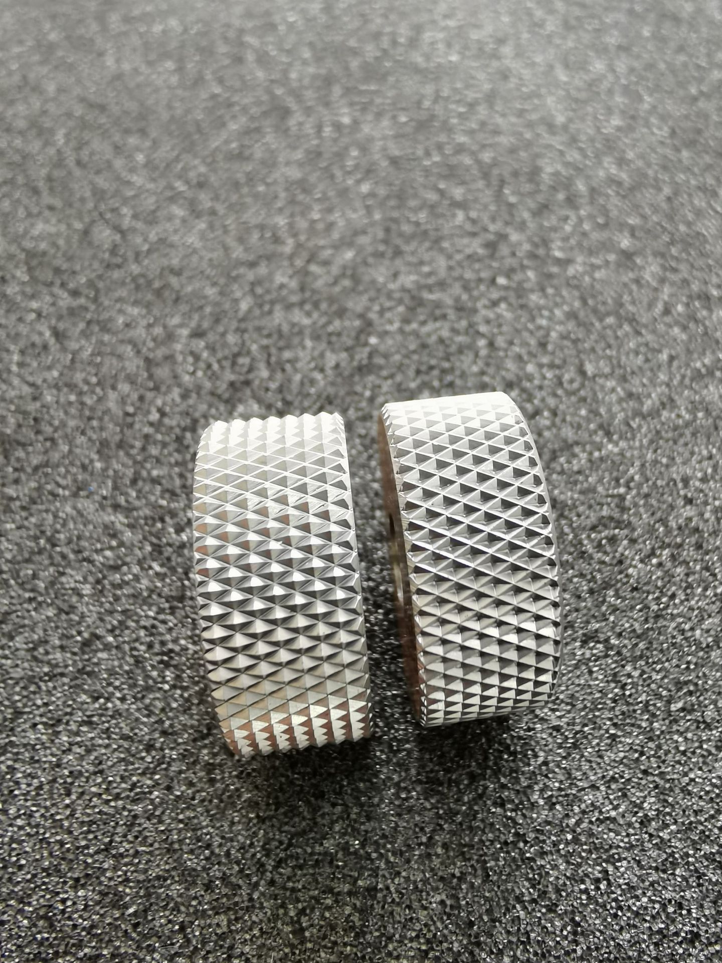 德国zeus网纹压花轮 gv45ge45滚花轮 10*4*4