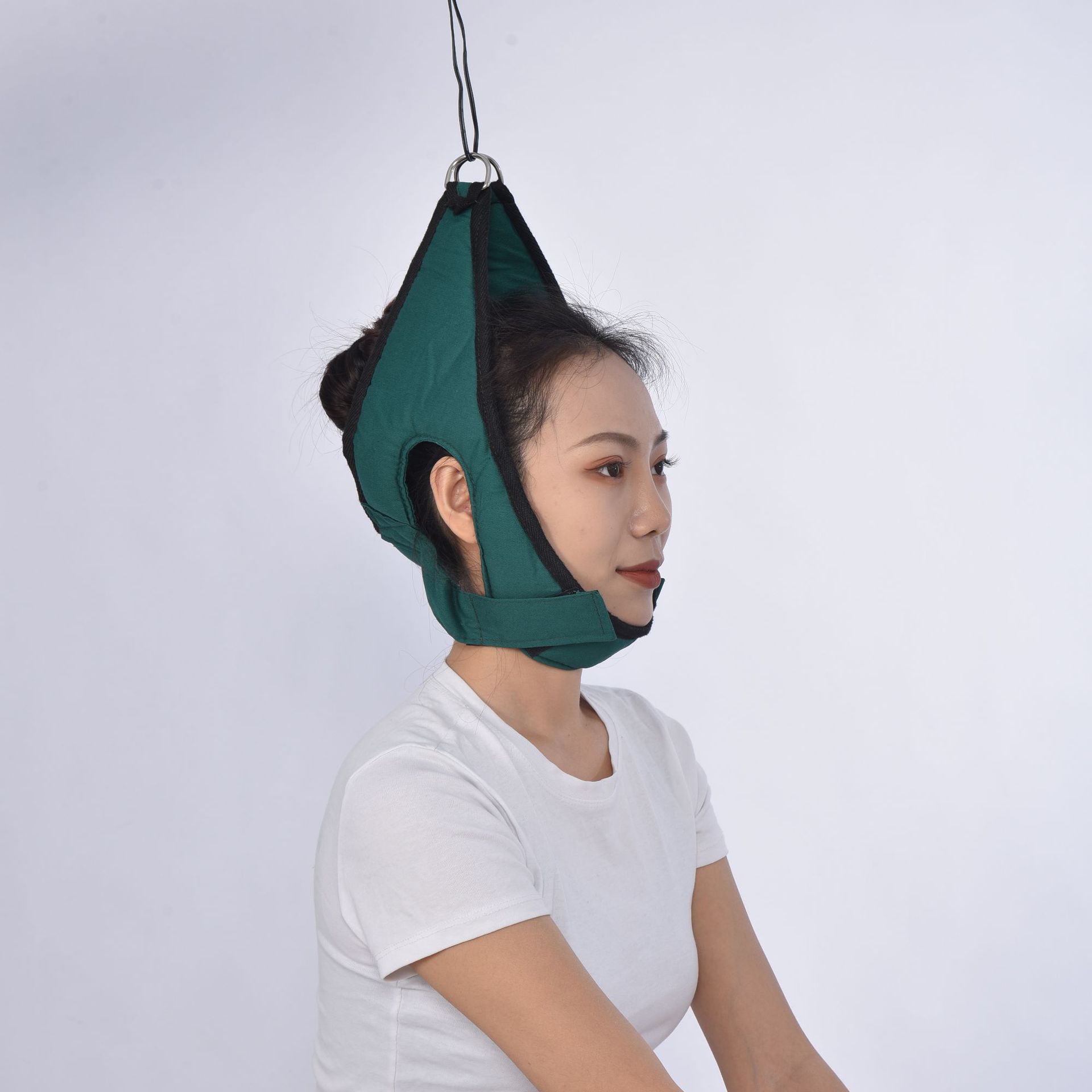 加厚颈椎牵引带固定 颈颌带 颈椎带牵引椅用牵引带 枕额鹅固定带