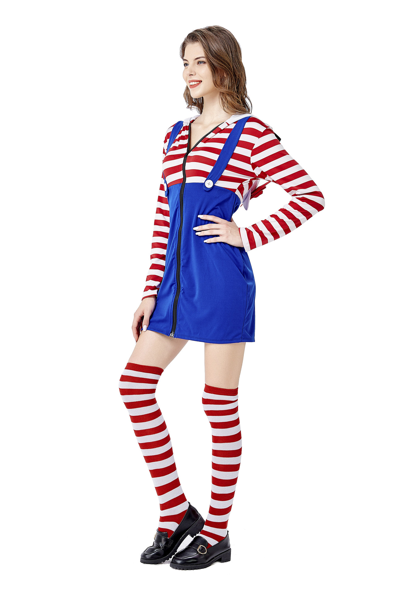 新款万圣节角色扮演可爱猫女郎扮演服cosplay化妆舞会夜店派对服