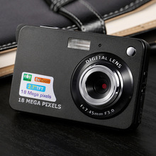跨境数码相机1800万像素拍照录像一体家用小单反自拍卡片数码相机